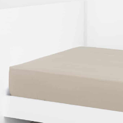 SÃ¡bana Ajustable AlgodÃ³n - Basic Lino 150x190/200+31 cm Lino precio