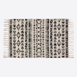 Alfombra - Niger 140x200 cm Negro en oferta