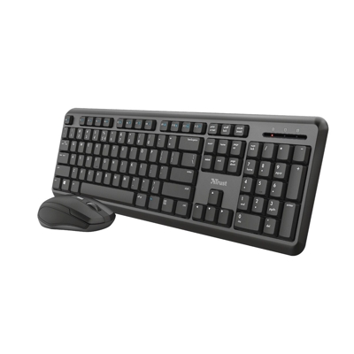 Trust - Pack De Teclado Y Ratón Inalámbricos Ody