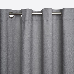 Cortina confeccionada - Karen 145x270 cm Gris características