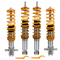Para VW Golf I Jetta I Conejo Altura ajustable Coilovers Suspensión Kit de bajada en oferta