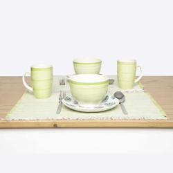 Individual - Prado 033x046 cm Pistacho características