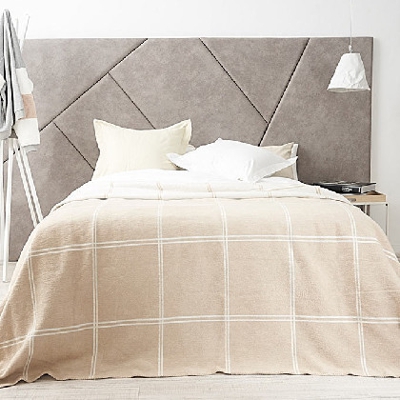 Manta - Viggo cama 80/90/105 cm - 180x240 cm Crudo