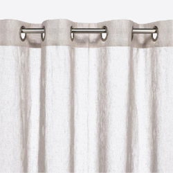 Cortina confeccionada - Navajo 145x270 cm Beige en oferta