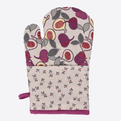 Manopla - Higos 018x032 cm Morado en oferta
