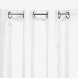 Cortina confeccionada - Navajo 145x270 cm Blanco en oferta