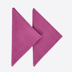 Set 2 Servilletas AlgodÃ³n - Higos 040x040 cm x 2 und. Morado en oferta