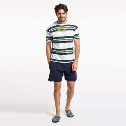 Pijama 2 piezas - Alessio talla L Verde en oferta