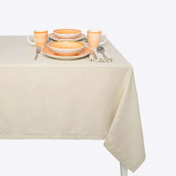 Mantel Lino - Stone washed beige 6 Comensales - 150x200 cm Beige características