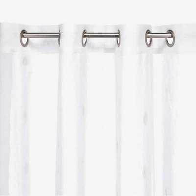 Cortina confeccionada - Navajo 145x270 cm Blanco