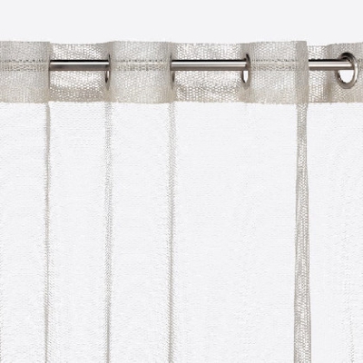 Cortina confeccionada - Malla 145x270 cm Dorado