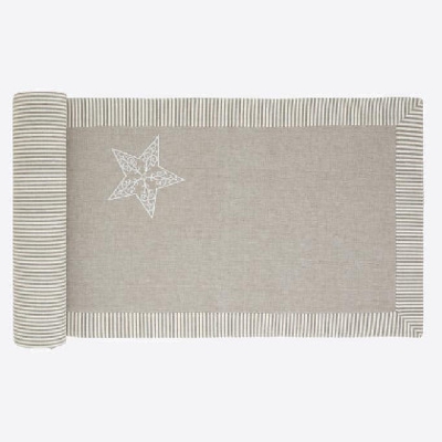 Camino Mesa - Winter 045x150 cm Beige