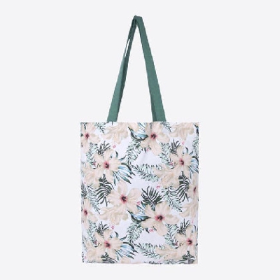 Bolsa Compra - Tropical  Verde