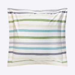 Funda de CojÃ­n - Basic Rayas 055x055 cm Azul en oferta