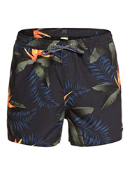 Quiksilver Poolsider 15" - Short De Natación para Hombre Jam/Volley, Hombre, Black, XXL precio