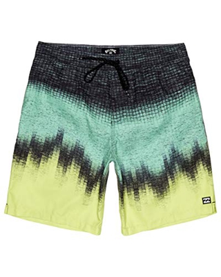 Billabong Resistance LB Shorts, Hombre, Neon Yellow, S