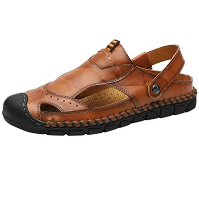 MEIbax Verano Sandalias de Deslizamiento de los Hombres Zapatos de Agua al Aire Libre Zapatillas de Dedo del pie Sandalias de Gran tamaño para Hombre 