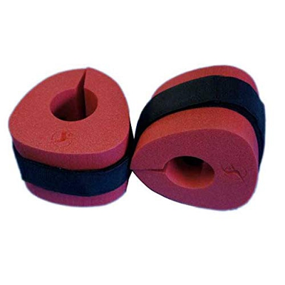 Leisis 0101030 Muñequera-Tobillera, Rojo, Talla Única