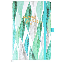 Eono by Amazon - Agenda 2021, A5 Planificador Semanal de Enero a Diciembre de 2021 con Tapa Dura Verde, Bucle Para Bolígrafo y Bolsillo Trasero, 21,3  precio