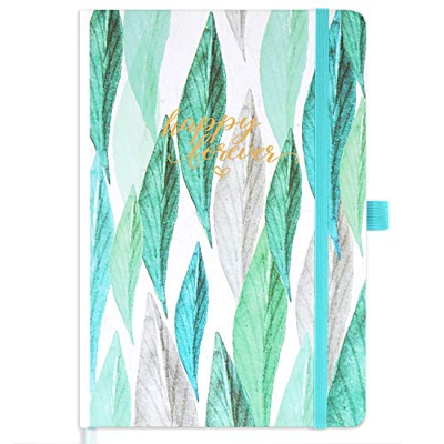 Eono by Amazon - Agenda 2021, A5 Planificador Semanal de Enero a Diciembre de 2021 con Tapa Dura Verde, Bucle Para Bolígrafo y Bolsillo Trasero, 21,3 