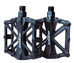 Pedales Bicicleta, Pedals Impermeable 9/16 Pulgadas con Sellado Antideslizante Durable para Bicicleta de Montaña BMX Universal Bike Bike Trekking Bike precio