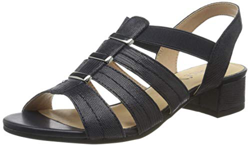 Caprice Carla, Sandalias de Talón Abierto para Mujer, Azul (Navy Reptile 826), 39 EU características