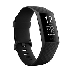 Fitbit Charge 4 Activity Tracker, Unisex-Adult, Negro, One características
