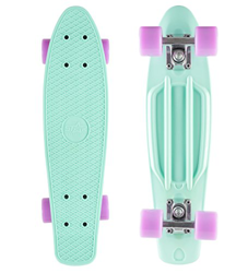 Star-Skateboards Vintage Cruiser Board ★ 22S Diamond Class Edition ★ Creamy Turquoise & Candy Purple características