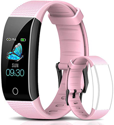 YANGOO Pulsera Actividad Inteligente Impermeable IP68 Pulsera Inteligente Pantalla Color HR con Correa Reemplazable Podómetro Pulsera Deporte Presión  características