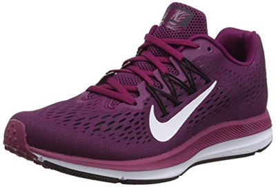 Nike Wmns Zoom Winflo 5, Zapatillas de Running para Mujer, Rojo (True Berry/White/Bordeaux/Burgundy Ash 603), 38 EU