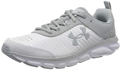 Under Armour UA W Charged Assert 8 LTD, Zapatillas de Running para Mujer, Blanco (White/White/Mod Gray), 38 EU