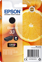 Epson 33 black (C13T33314010) características