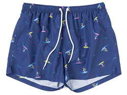 TEX - Bañador Estampado para Hombre, Azul Marino, XL precio