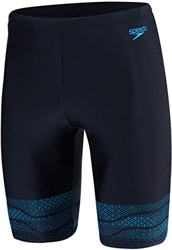 Speedo Lane Jammer Bañador, Hombre, Negro/Turquesa, 32 características