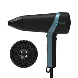 Revamp Progloss Quad Ionic 3800 Secador de Pelo Iónico Profesional con Concentrador y Difusor, Infundido con Aceites Súper Suaves para un Cabello Bril en oferta