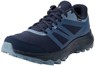 Salomon TRAILSTER 2 GTX W, Zapatillas de Running para Asfalto para Mujer, Azul (Navy Blazer/Sargasso Sea/Flint Ston), 36 2/3 EU