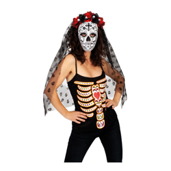 Rubies - Máscara Adulto Catrina Misteriosa precio