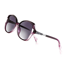 PORPEE Gafas de Sol Mujer Polarizadas, 2020 Gafas de Sol Moda con Tecnología de Incrustación de Diamante - Lente de Nylon Polarizado | UV400 Protectio precio