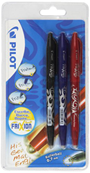 Pilot - Set 3 bolígrafos, color negro, azul y rojo, multicolor, medio precio