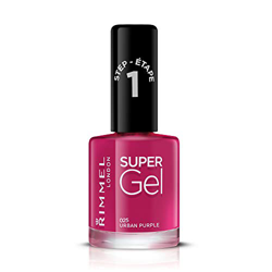 Maquillaje Rimmel London mujer KATE SUPER gel nail polish #025-urban purple en oferta