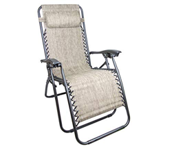 Mediawavestore 485323 Silla Tumbona Grigio EVERTOP GRAVITà Zero reclinable características