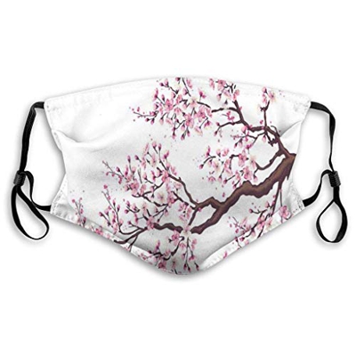 𝐌𝐚𝐬𝐜𝐚𝐫𝐢𝐥𝐥𝐚𝐬 Mujer Bonita, Lavables y Reutilizables Antipolvo, con Bolsillo de Filtro para Hombres Mujer Adultos de Moda