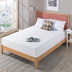 Zinus Colchón viscoelástico con té verde con infusión de gel refrigerante de 25,4 cm, Espuma con certificación CertiPUR-US, Colchón en caja, Certifica en oferta