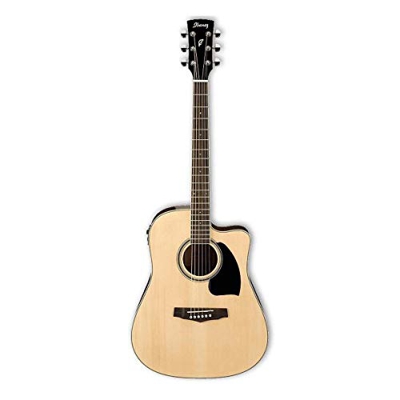 Ibanez PF15ECE Serie PF - Guitarra eléctrica acústica Dreadnought