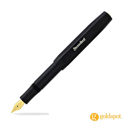 Kaweco Classic Sport - Pluma estilográfica (grosor de 0,9 mm), color negro en oferta