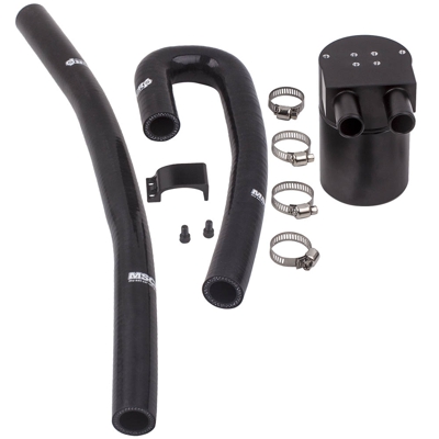 Aluminum Aceite Catch Reservoir Oil Catch Tank Kit PARA BMW 335i N54 535i 135i