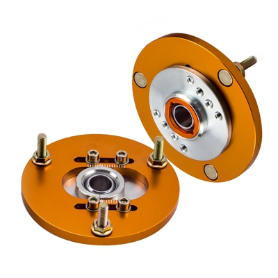 Pair For BMW E36 3 Series 318 320 323 325 Front Coilover Camber Plate Top Mount