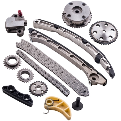 Juego de cadena de distribución para MAZDA 3 6 CX-7 2.3L TURBO 2007-2013 w / VVT Acuator Cam Gear