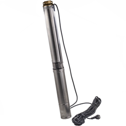 1KW Bomba de pozo profundo sumergible Tubería Jardín 6,600 l/h Bomba eléctrica precio