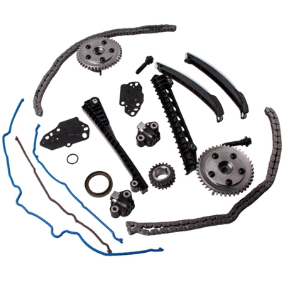 para Ford F250 F350 EXPEDITION 5.4L V8 Timing Chain Kit + Cam Gears+Tensioners